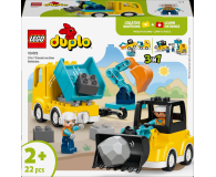 LEGO DUPLO 10475 Maszyny budowlane 3 w 1 - 1473398 - zdjęcie 1